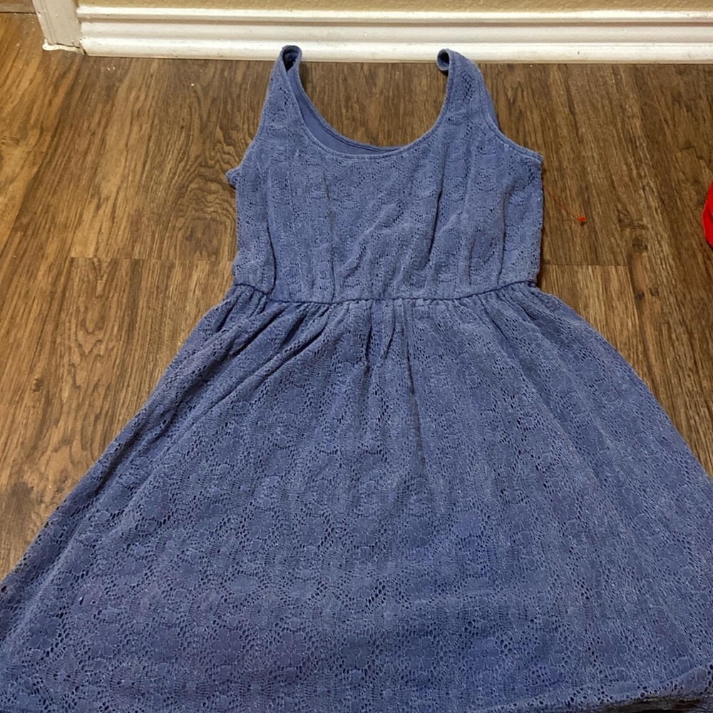 Blue dress